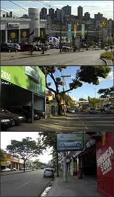 Na Av. Barão Homem de Mello, montadoras que mais vendem carros estão presentes. Já na Cristiano Machado, são 45 lojas de veículos usados e seis concessionárias entre o túnel e o biarro Floramar. A Av. Pedro II tem maior variedade de produtos (Fotos: Emmanuel Pinheiro/EM) Na Av. Barão Homem de Mello, montadoras que mais vendem carros estão presentes. Já na Cristiano Machado, são 45 lojas de veículos usados e seis concessionárias entre o túnel e o biarro Floramar. A Av. Pedro II tem maior variedade de produtos (Fotos: Emmanuel Pinheiro/EM)