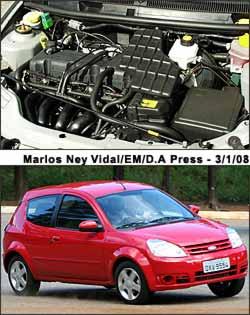 Em 1999, motor Zetec RoCam substituiu o ultrapassado Endura. Modelo recebeu novas linhas no fim de 2007, 10 anos após lançamento (Roberto Rocha - 7/2/03) Em 1999, motor Zetec RoCam substituiu o ultrapassado Endura. Modelo recebeu novas linhas no fim de 2007, 10 anos após lançamento (Roberto Rocha - 7/2/03)