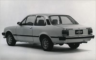 Em 1985 o Chevette ganhou op��o de c�mbio autom�tico; mordomia foi at� 1990