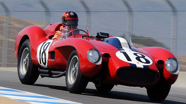 Ferrari 250 TR 1957 nunca teve um grande histórico nas pistas, mas é valorizada como poucas, com previsão de ultrapassar o recorde anterior de US$ 12 milhões alcançados por modelo igual em 2009 (Gooding & Company/Divulgação) Ferrari 250 TR 1957 nunca teve um grande histórico nas pistas, mas é valorizada como poucas, com previsão de ultrapassar o recorde anterior de US$ 12 milhões alcançados por modelo igual em 2009 (Gooding & Company/Divulgação)