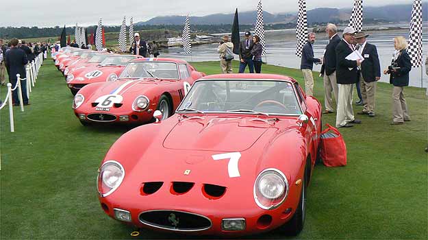 22 Ferraris 250 GTO (Boris Feldman/EM/D.A Press )