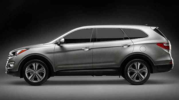 Hyundai Santa Fe 2013 (Hyundai/Divulgação) Hyundai Santa Fe 2013 (Hyundai/Divulgação)
