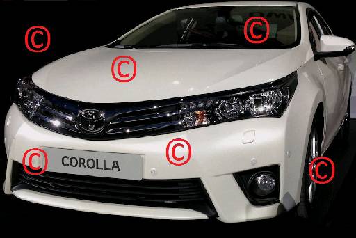 Novo Corolla apresenta versão mais ousada (Carscoop/Reproducao Internet ) Novo Corolla apresenta versão mais ousada (Carscoop/Reproducao Internet )