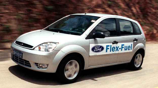 Ford foi a primeira a testar o carro Flex, mas demorou a lançá-lo (Ford/Divulgação) Ford foi a primeira a testar o carro Flex, mas demorou a lançá-lo (Ford/Divulgação)