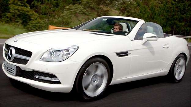 Mercedes-Benz já está trazendo para o Brasil o SLK 250 (Mercedes-Benz/Divulgação) Mercedes-Benz já está trazendo para o Brasil o SLK 250 (Mercedes-Benz/Divulgação)