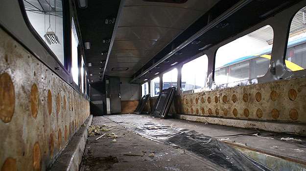 Restauração do ônibus durou três meses. Veículo ganhou ar-condicionado (Viação Cometa/Divulgação) Restauração do ônibus durou três meses. Veículo ganhou ar-condicionado (Viação Cometa/Divulgação)