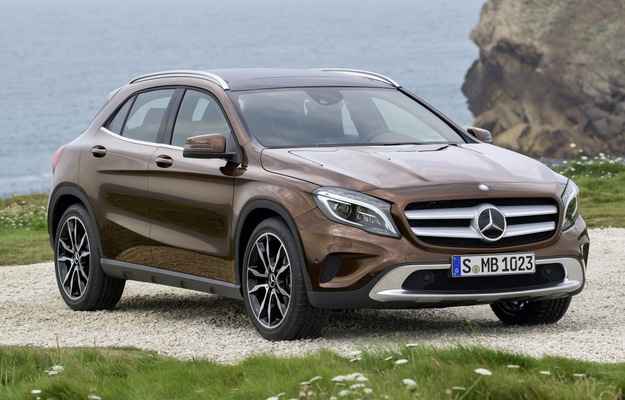 GLA deriva da plataforma do atual classe A, vendido no Brasil por R$ 100 mil (Mercedes/Divulgação) GLA deriva da plataforma do atual classe A, vendido no Brasil por R$ 100 mil (Mercedes/Divulgação)