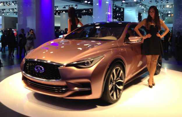 Infiniti Q30 surge como grande pérola do Japão no salão (Jorge Moraes/DP/ DA PRESS) Infiniti Q30 surge como grande pérola do Japão no salão (Jorge Moraes/DP/ DA PRESS)