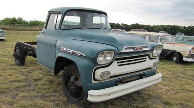 Caminhão Chevrolet Viking 40 de 1959: nunca foi vendido (VanDerBrink Auctions/Divulgação) Caminhão Chevrolet Viking 40 de 1959: nunca foi vendido (VanDerBrink Auctions/Divulgação)