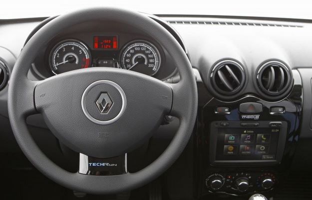 A principal novidade da série é o sistema de navegação Media NAV integrado ao painel (Renault/divulgação) A principal novidade da série é o sistema de navegação Media NAV integrado ao painel (Renault/divulgação)