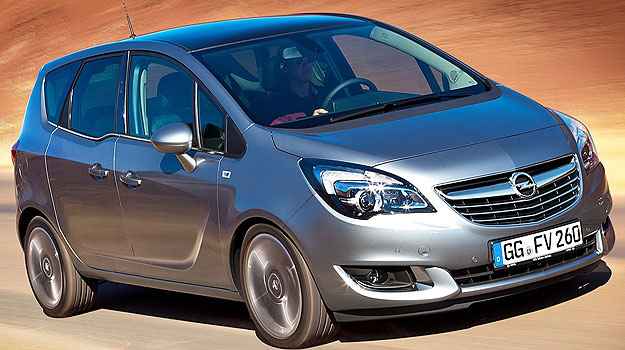 Opel Meriva possui visual mais fluído (Opel/Divulgação) Opel Meriva possui visual mais fluído (Opel/Divulgação)