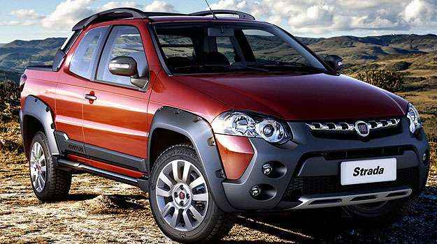Strada Adventure possui rodas de liga-leve de 16 polegadas (Fiat/Divulgação) Strada Adventure possui rodas de liga-leve de 16 polegadas (Fiat/Divulgação)