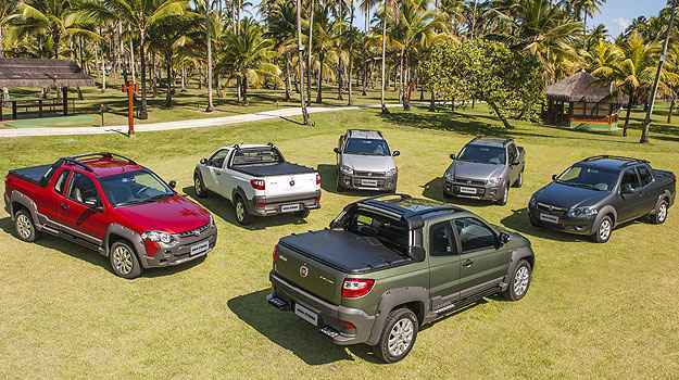 Picape está disponível em seis versões de R$ 33,7 mil até R$ 54.3 mil (Fiat/Divulgação) Picape está disponível em seis versões de R$ 33,7 mil até R$ 54.3 mil (Fiat/Divulgação)