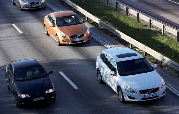 Os carros autônomos vão circular por cerca de 50 km de vias em Gotemburgo (Volvo/divulgação) Os carros autônomos vão circular por cerca de 50 km de vias em Gotemburgo (Volvo/divulgação)