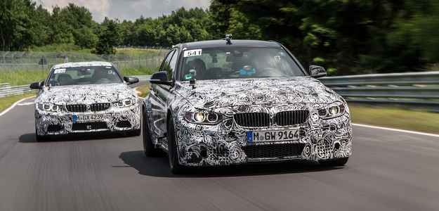 M3 e M4 serão estrelas da BMW durante o Salão de Detroit (BMW/divulgação) M3 e M4 serão estrelas da BMW durante o Salão de Detroit (BMW/divulgação)