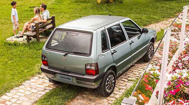 Grazie Mille terá apenas duas mil unidades fabricadas (Fiat/Divulgação) Grazie Mille terá apenas duas mil unidades fabricadas (Fiat/Divulgação)