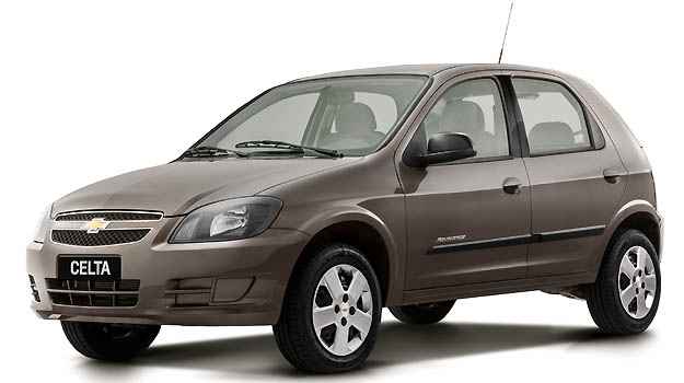 Chevrolet Celta (Chevrolet/Divulgação) Chevrolet Celta (Chevrolet/Divulgação)