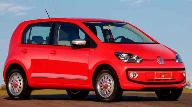 Red Up! é a versão top de linha (Volkswagen/Divulgação) Red Up! é a versão top de linha (Volkswagen/Divulgação)
