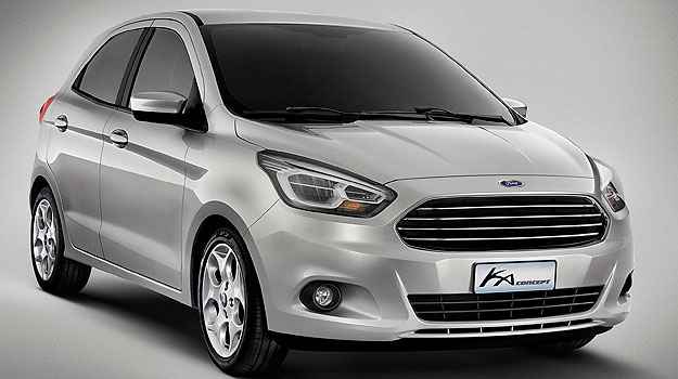 O novo Ka, ainda conceito, será equipado com motor 1.0 de baixo consumo em agosto (Ford/Divulgação) O novo Ka, ainda conceito, será equipado com motor 1.0 de baixo consumo em agosto (Ford/Divulgação)