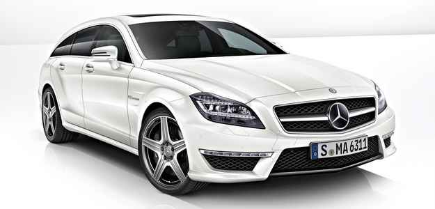 CLS 63 AMG Shooting Brake tem motor AMG 5,5 litros V8 com 410 kW (557 cv) (Mercedes-Benz/divulgacao) CLS 63 AMG Shooting Brake tem motor AMG 5,5 litros V8 com 410 kW (557 cv) (Mercedes-Benz/divulgacao)