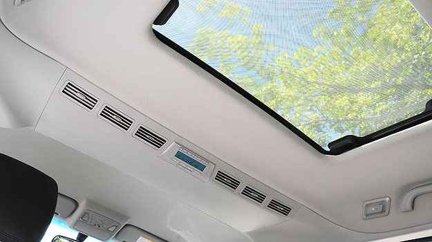 Ar condicionado pode ser ajustado pelos passageiros (JAC/Divulgação) Ar condicionado pode ser ajustado pelos passageiros (JAC/Divulgação)