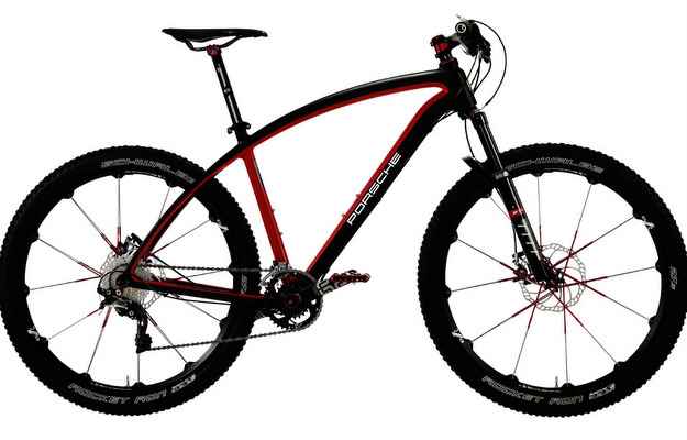 Bicicletas são equipadas com etiqueta anti-roubo (Porsche/divulgação) Bicicletas são equipadas com etiqueta anti-roubo (Porsche/divulgação)