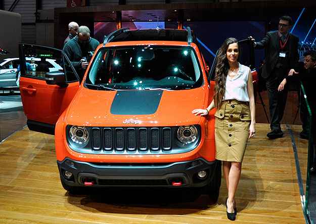 Jeep Renegade será fabricado na fábrica da Fiat em Pernambuco (Geneva Motor Show/Divulgação) Jeep Renegade será fabricado na fábrica da Fiat em Pernambuco (Geneva Motor Show/Divulgação)