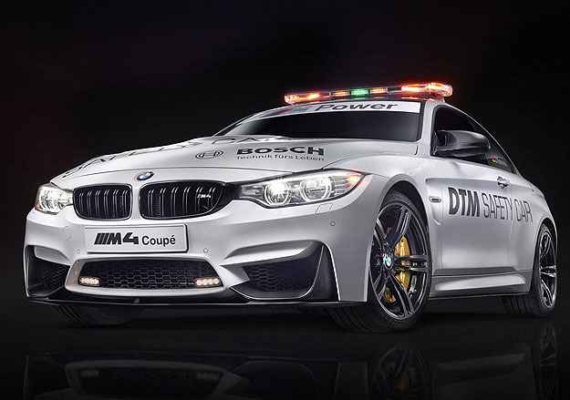 No sofisticado campeonato alemão de turismo, o DTM, quem abre caminho é o cupê BMW M4 (Divulgação) No sofisticado campeonato alemão de turismo, o DTM, quem abre caminho é o cupê BMW M4 (Divulgação)