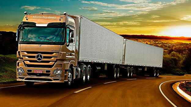 Unidade mineira produz o caminhão extra-pesado Actrus (Mercedes-Benz/Divulgação) Unidade mineira produz o caminhão extra-pesado Actrus (Mercedes-Benz/Divulgação)