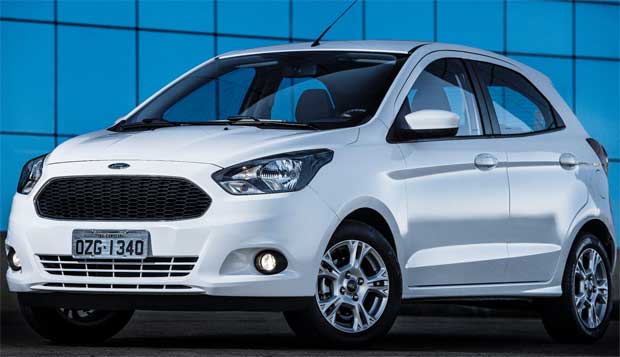 Frente tem a nova identidade global da ford com grade trapezoidal (Ford/Divulgação) Frente tem a nova identidade global da ford com grade trapezoidal (Ford/Divulgação)