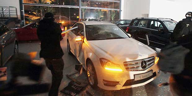 Vandalismo causou prejuízo de R$ 3 milhões para a concessionária (REUTERS) Vandalismo causou prejuízo de R$ 3 milhões para a concessionária (REUTERS)