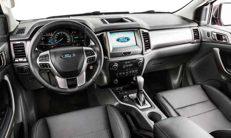 Painel mudou por completo e acrescenta dois itens à Limited: quadro de instrumentos configurável e sistema Sync com tela de 8 polegadas - Ford/Divulgação